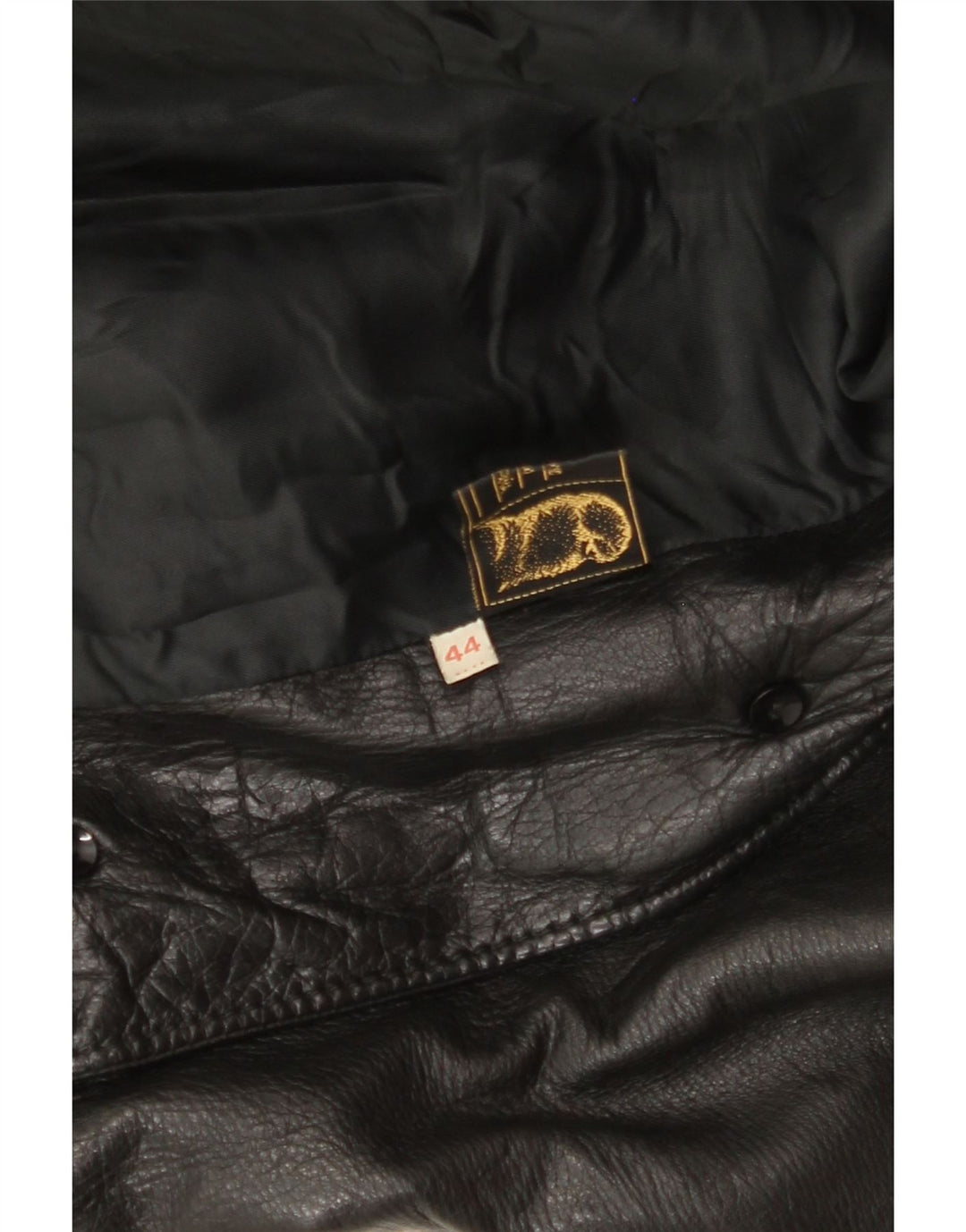 VINTAGE Womens Bomber Jacket EU 44 XL Black Colourblock Vintage Vintage and Second-Hand Vintage from Messina Hembry 
