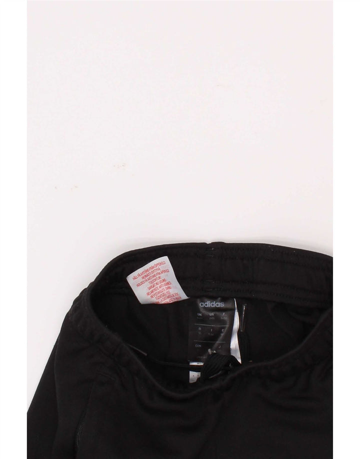 Pantaloni della tuta da ragazzo Adidas 5-6 anni in poliestere nero