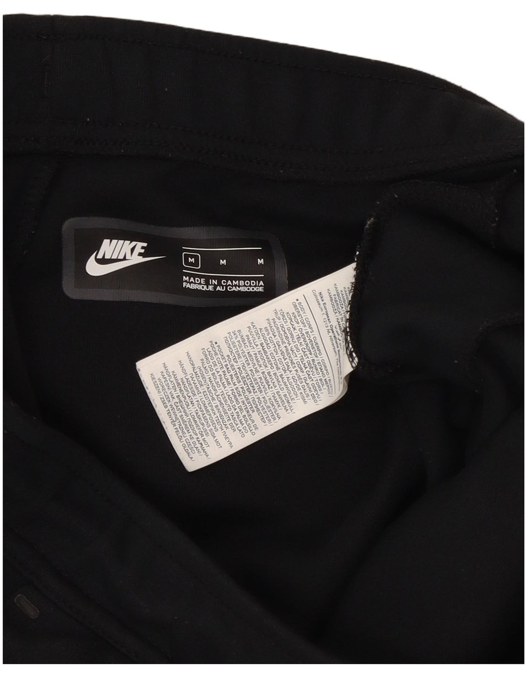 Pantaloni da tuta da uomo Nike Joggers medio cotone nero