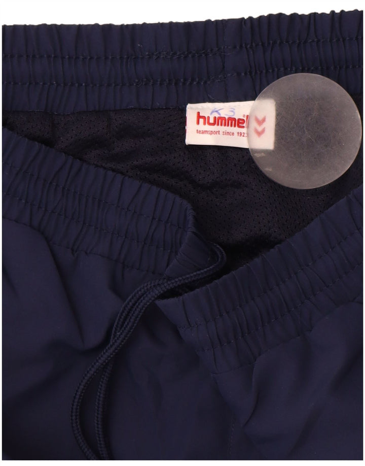 Pantaloni da tuta grafici da uomo HUMMEL poliestere medio blu navy