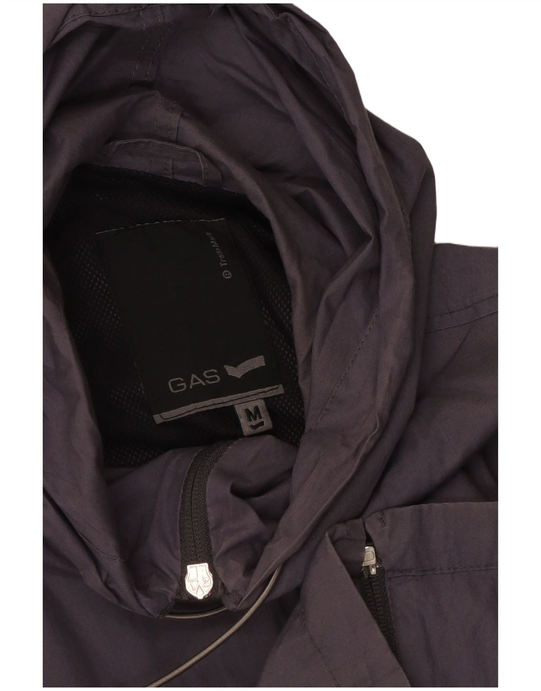 Giacca a vento con cappuccio da donna Gas UK 14 Grigio medio