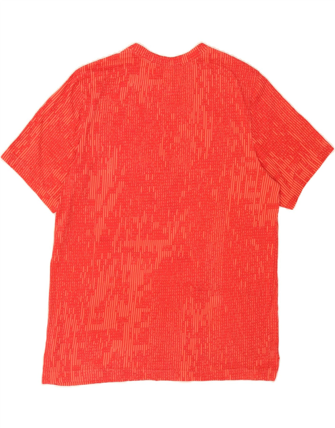 NIKE Mens Dri Fit T-Shirt Top Large Red Flecked Cotton Vintage Nike and Second-Hand Nike from Messina Hembry 