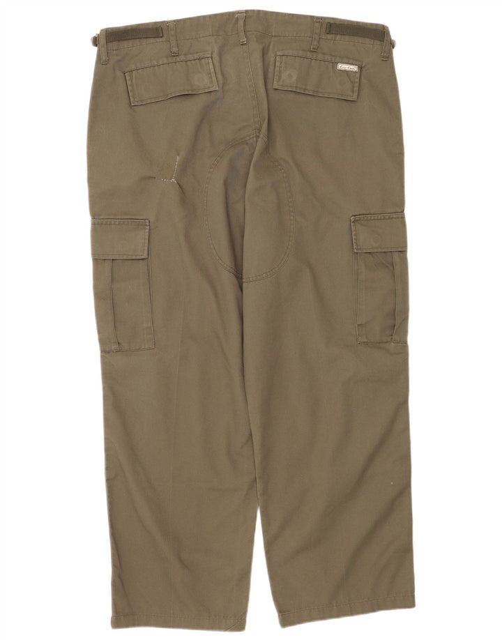 ESSE EMME Pantaloni cargo dritti da uomo W38 L27 Cachi