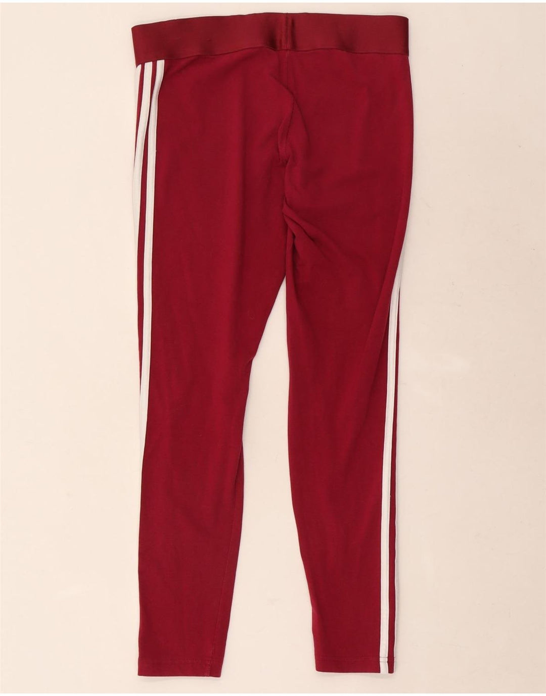 Leggings Adidas da donna UK 12/14 cotone rosso medio