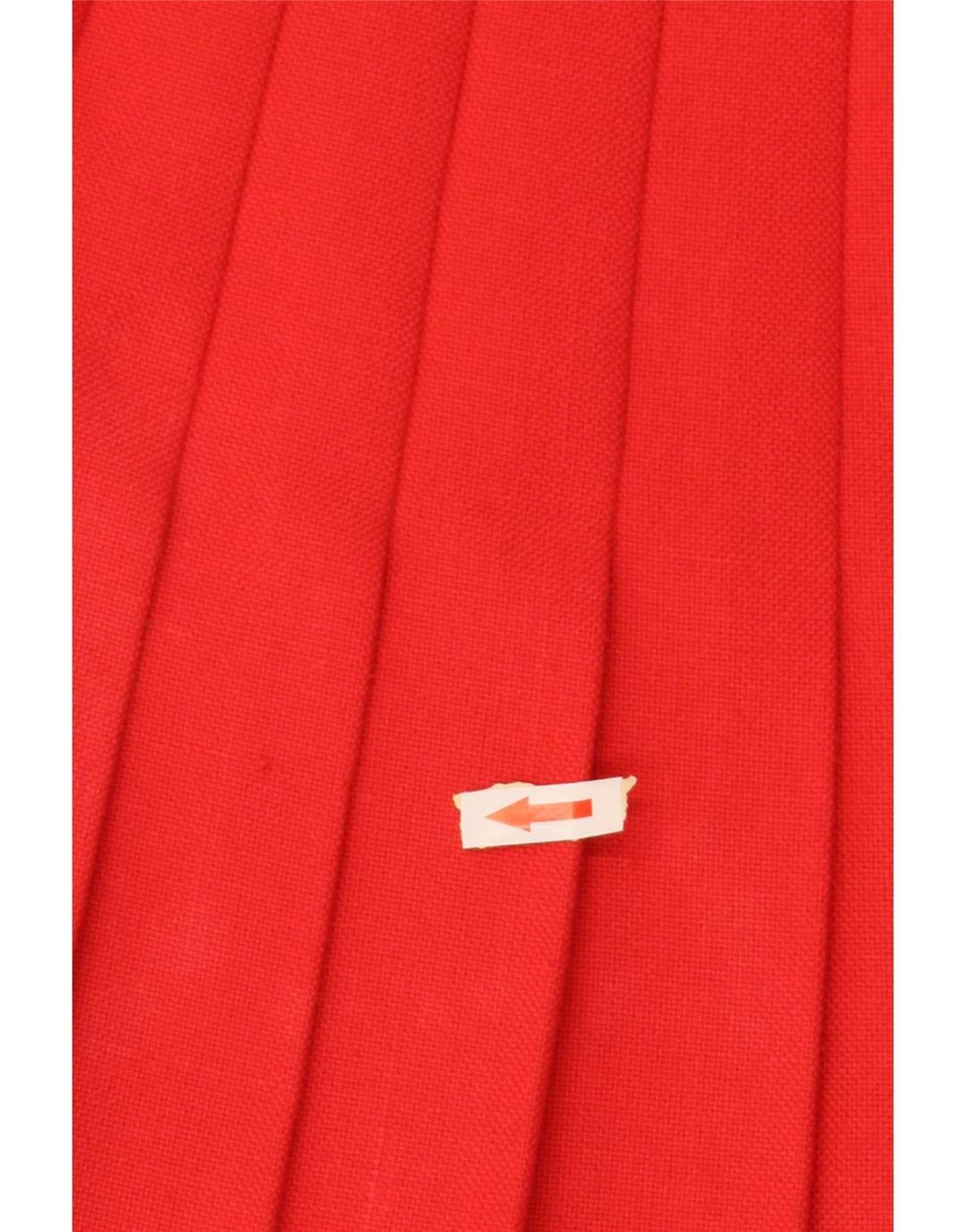 Gonna a pieghe da donna VINTAGE IT 36 XS W24 Rossa