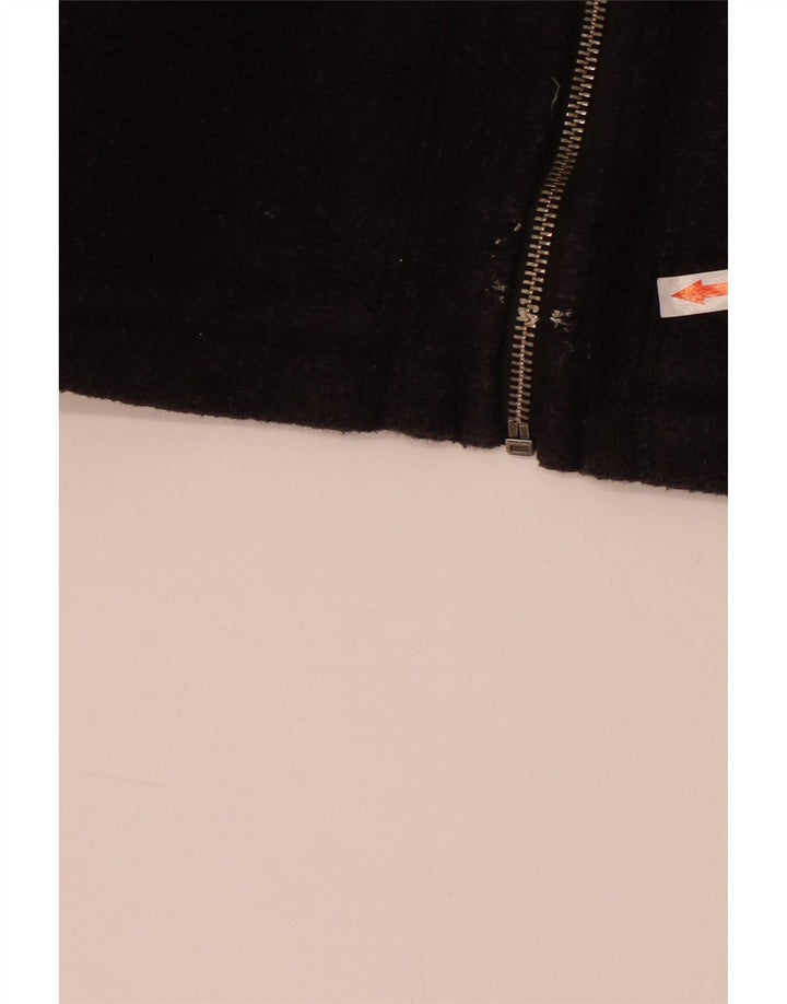 Maglione con cappuccio e zip da donna Fat Face UK 14 Cotone nero medio