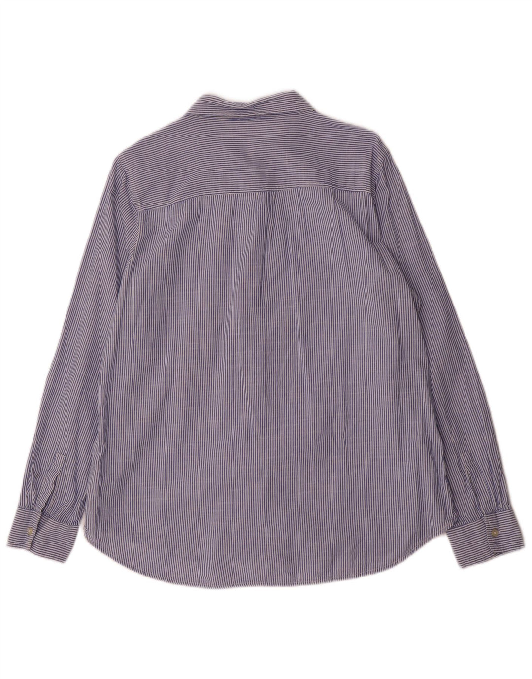 Camicia da donna Gap taglia 16 grande cotone gessato blu