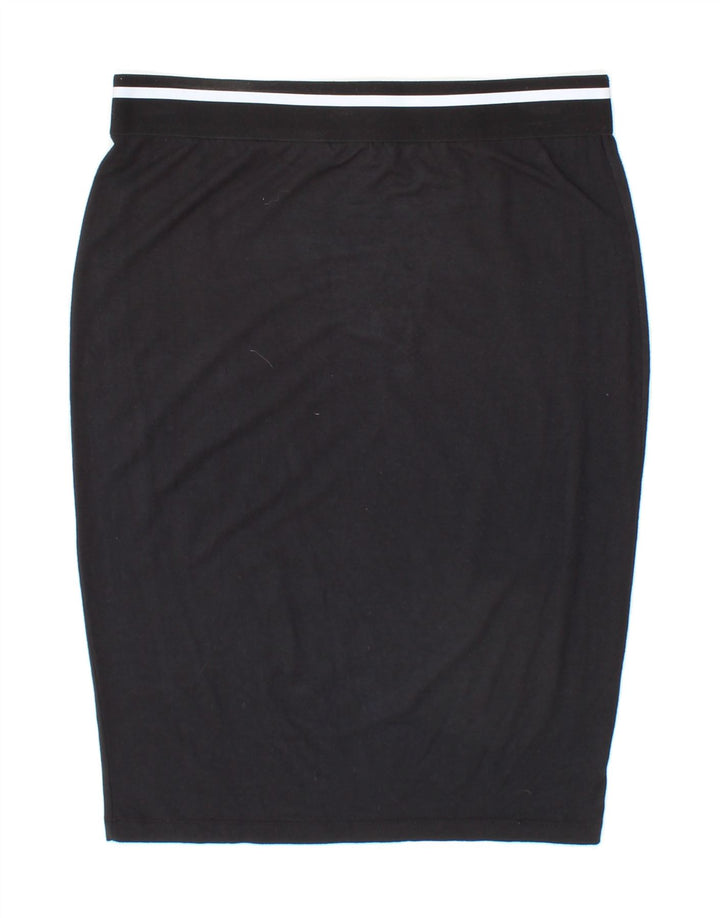 BENETTON Womens Pencil Skirt W28  Medium Black Vintage Benetton and Second-Hand Benetton from Messina Hembry 
