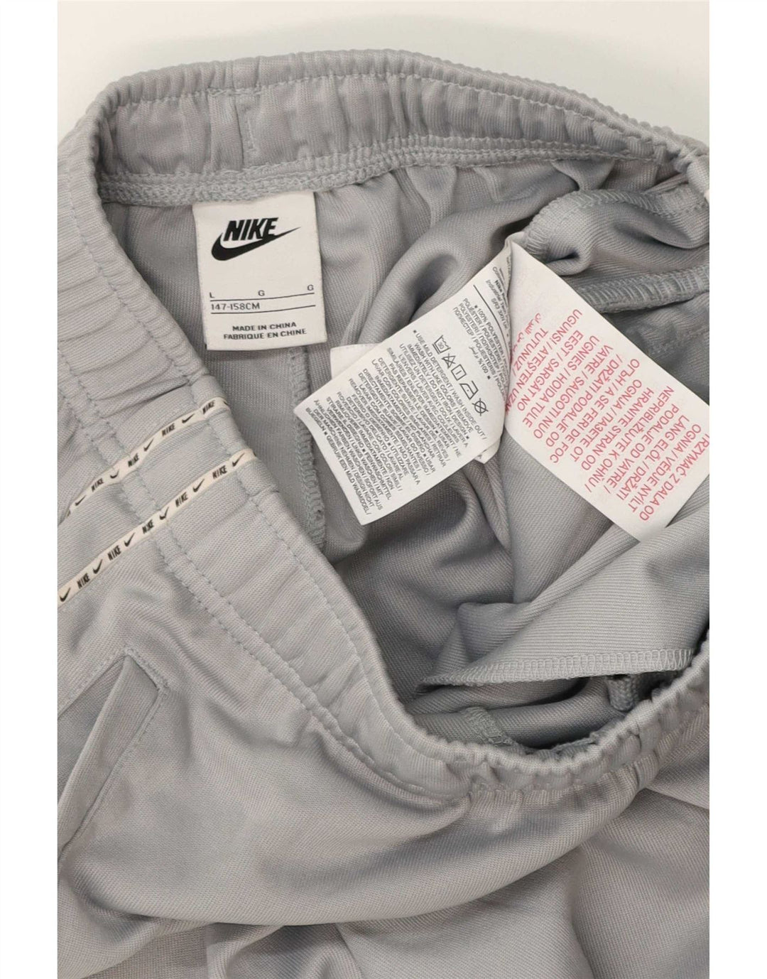 Pantaloni da tuta da ragazzo Nike Joggers 12-13 anni Large Grigio Poliestere