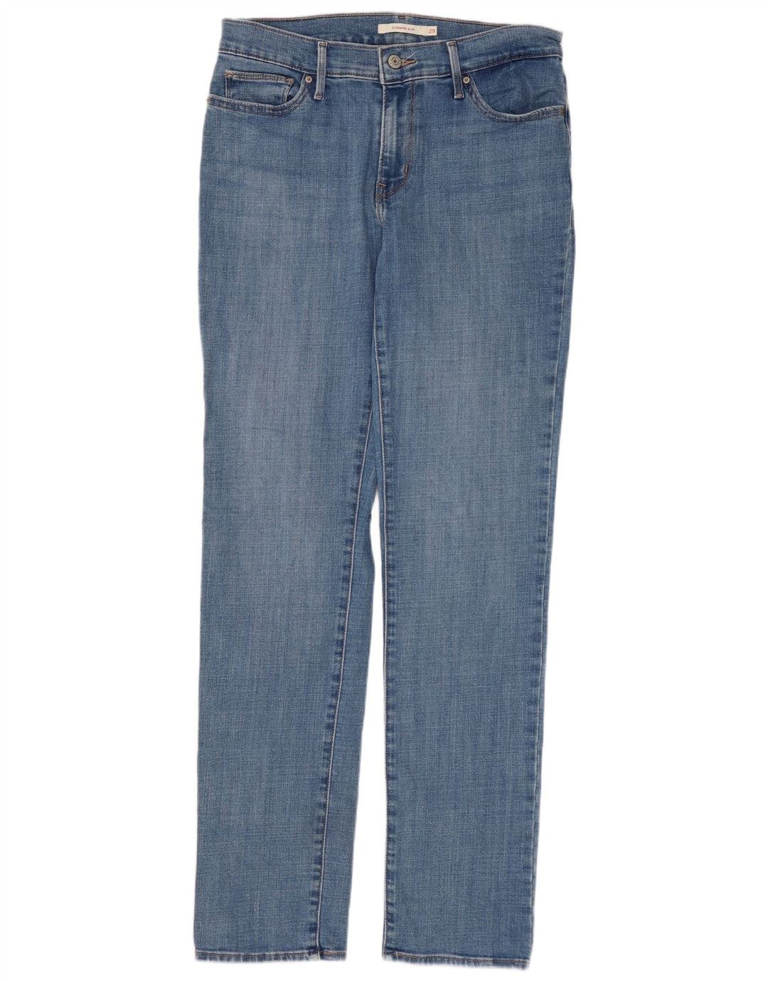Jeans slim snellenti da donna Levi's W29 L31 cotone blu