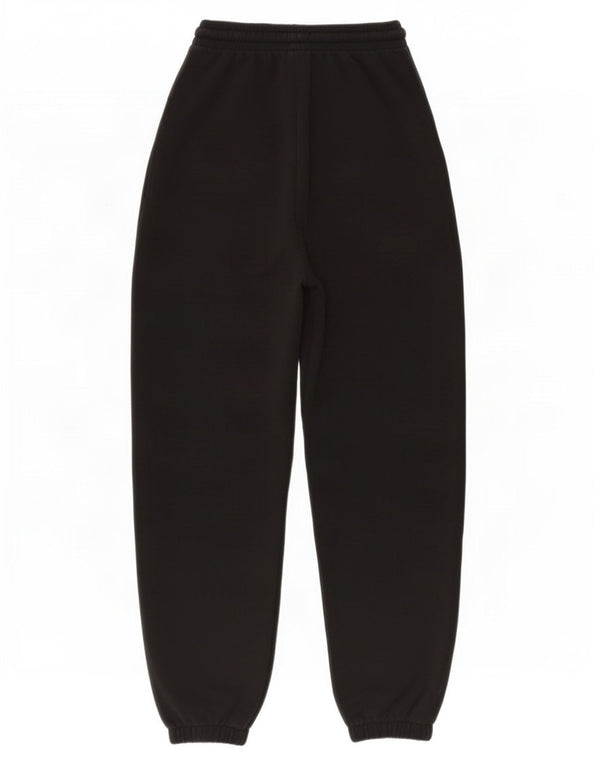 Adidas Womens Tracksuit Trousers Joggers UK 8/10 Small Black Polyester