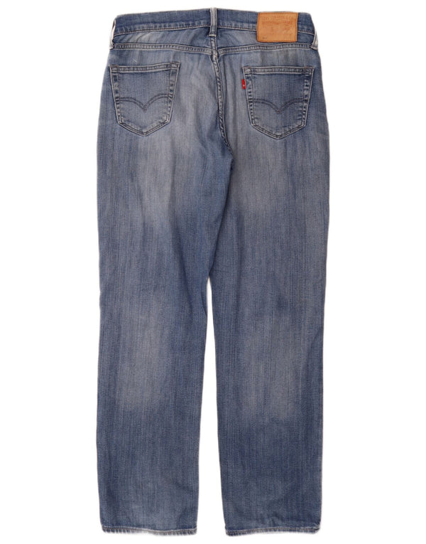 Levi's Uomo 514 Jeans dritti W30 L32 Blu