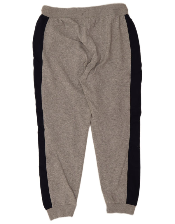 Pantaloni da tuta da uomo Fila Joggers Large in cotone color block grigio