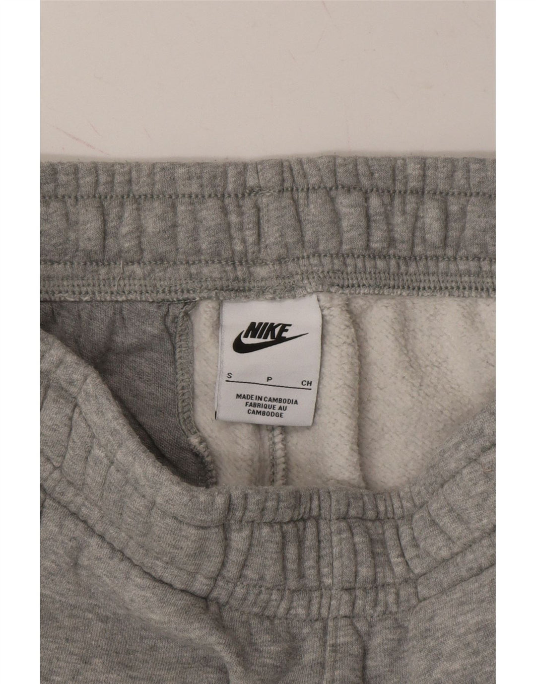 NIKE Mens Tracksuit Trousers Joggers Small Grey Cotton Vintage Nike and Second-Hand Nike from Messina Hembry 