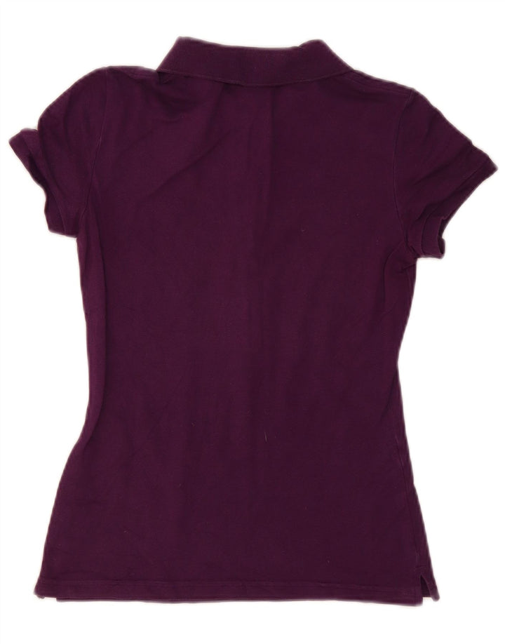 Polo da donna Lacoste taglia 36 piccola in cotone viola