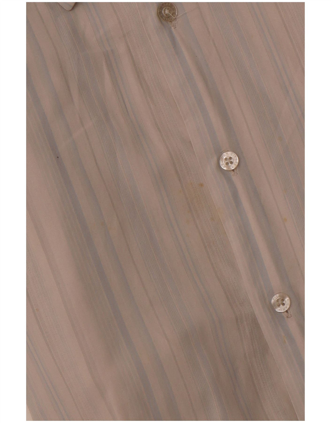 PIERRE CARDIN Camicia a maniche corte da uomo 2XL Cotone a righe blu