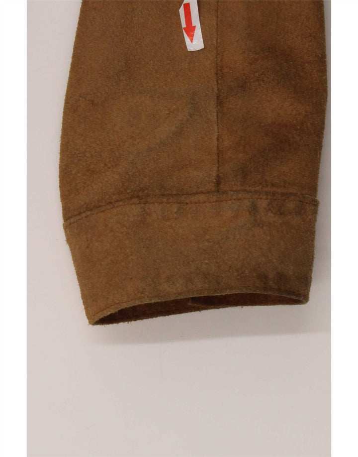 Giacca Scamosciata Uomo Conbipel IT 56 2XL Pelle Beige