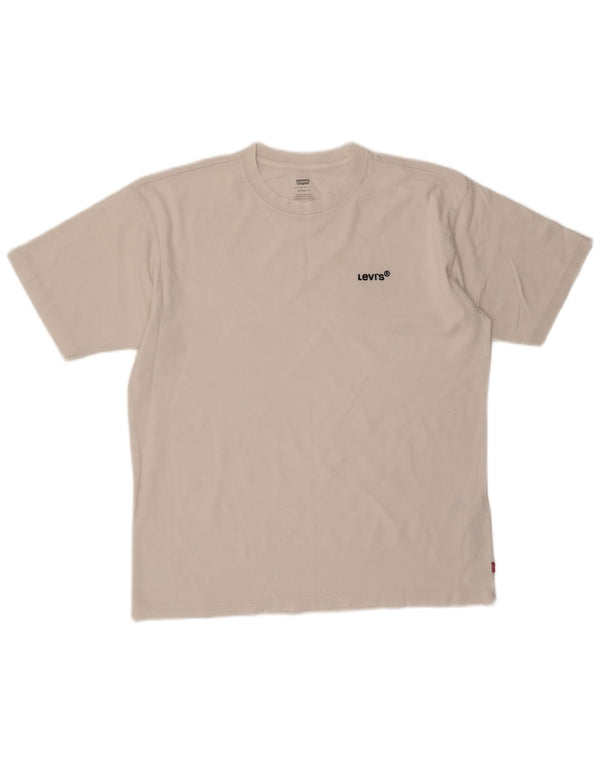 T-shirt Levi's da uomo vintage fit in cotone bianco medio