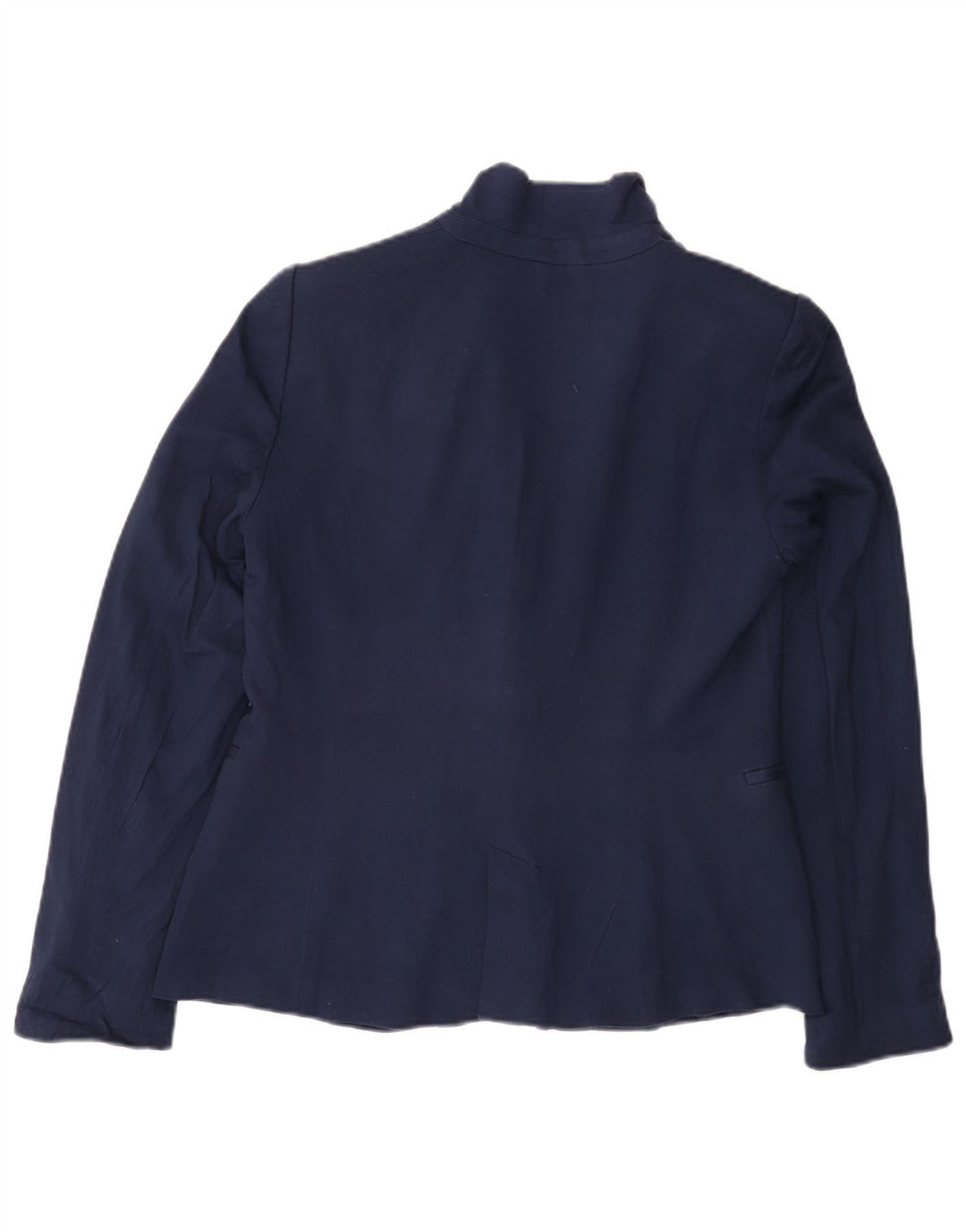 Giacca blazer da donna a 1 bottone Zara UK 14 grande blu navy