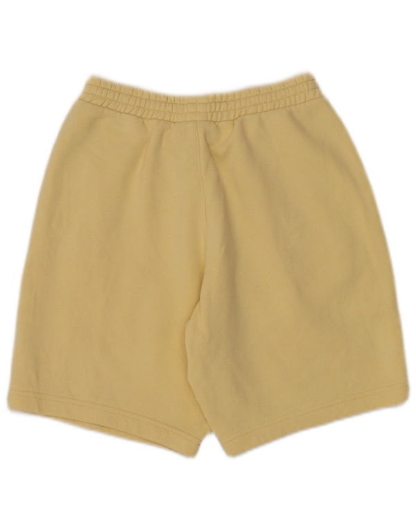 Pantaloncini sportivi Adidas da donna UK 10 piccoli in cotone giallo