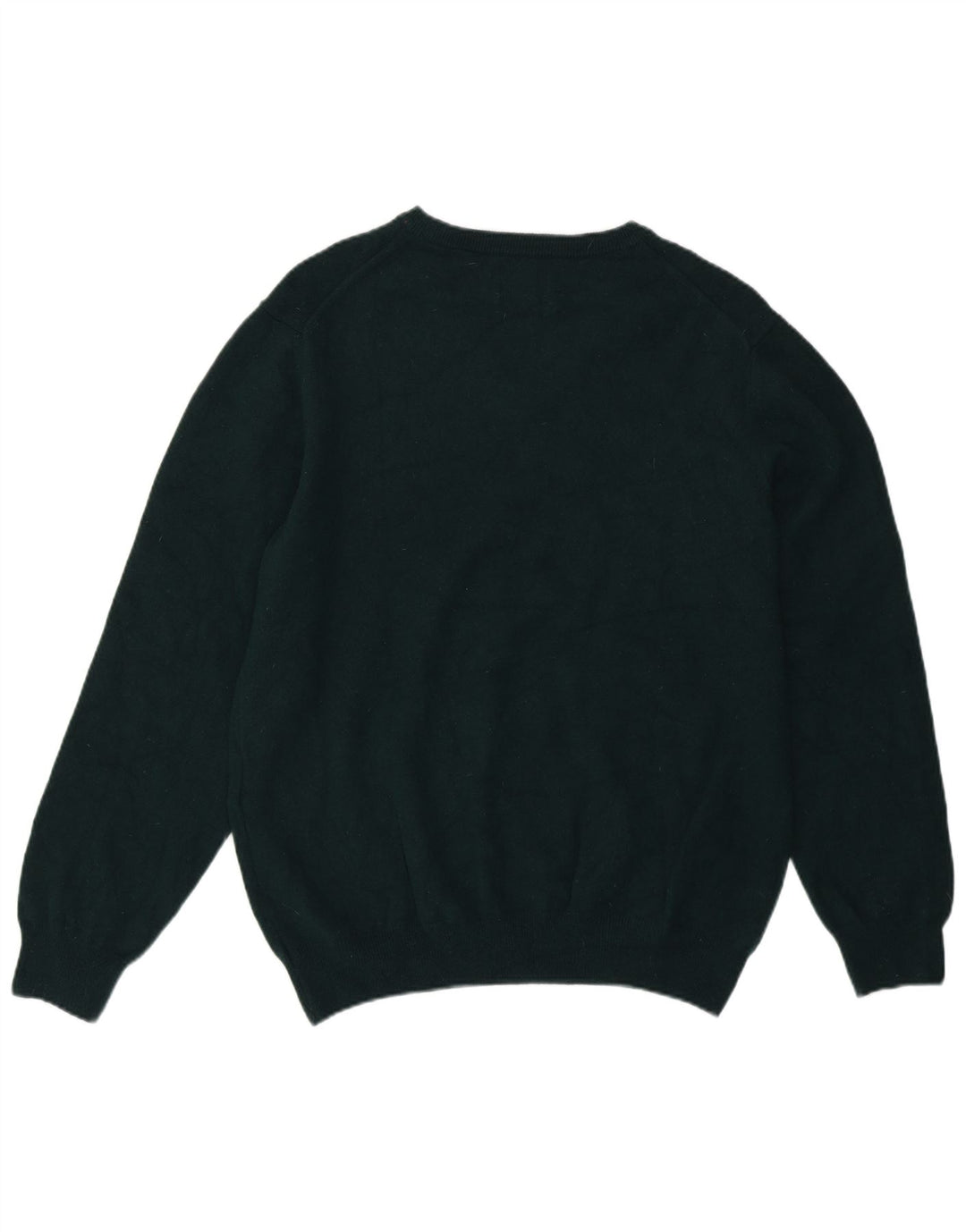 Maglione Gant da ragazzo con scollo a V 15-16 anni XL Lana d'agnello verde