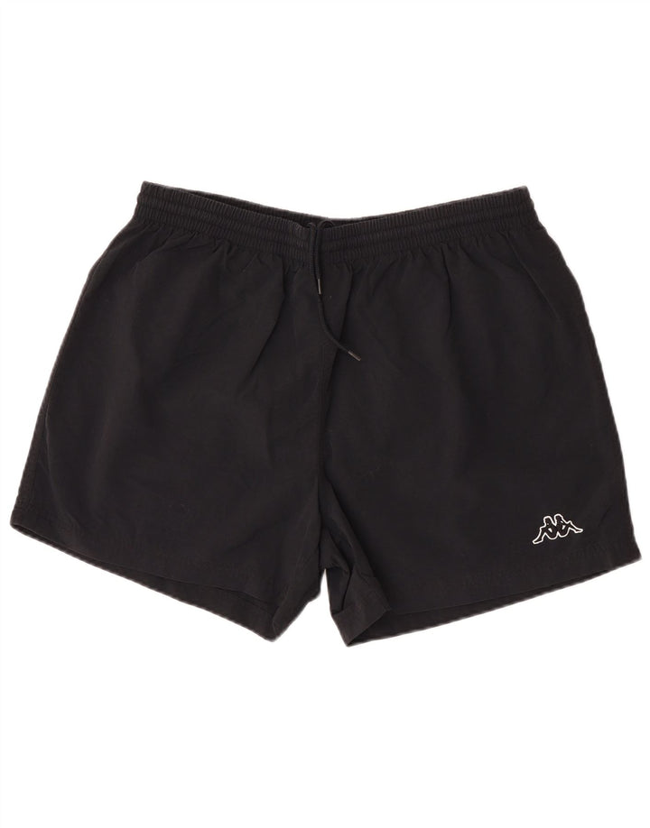 Pantaloncini da bagno da uomo Kappa 2XL neri in poliammide