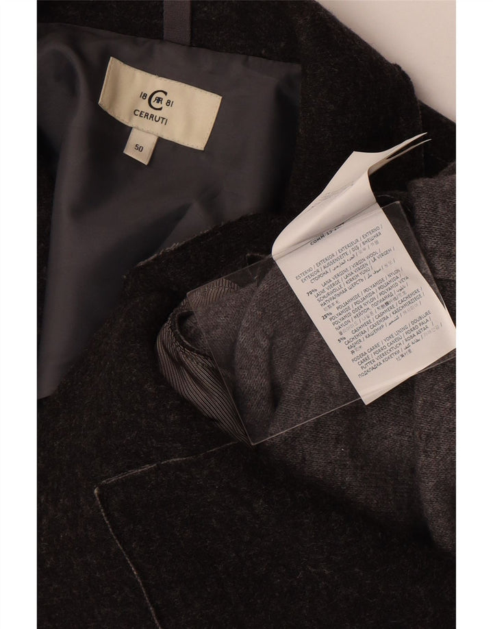Giacca Blazer 3 Bottoni Donna Cerruti 1881 IT 50 XL Lana Grigia