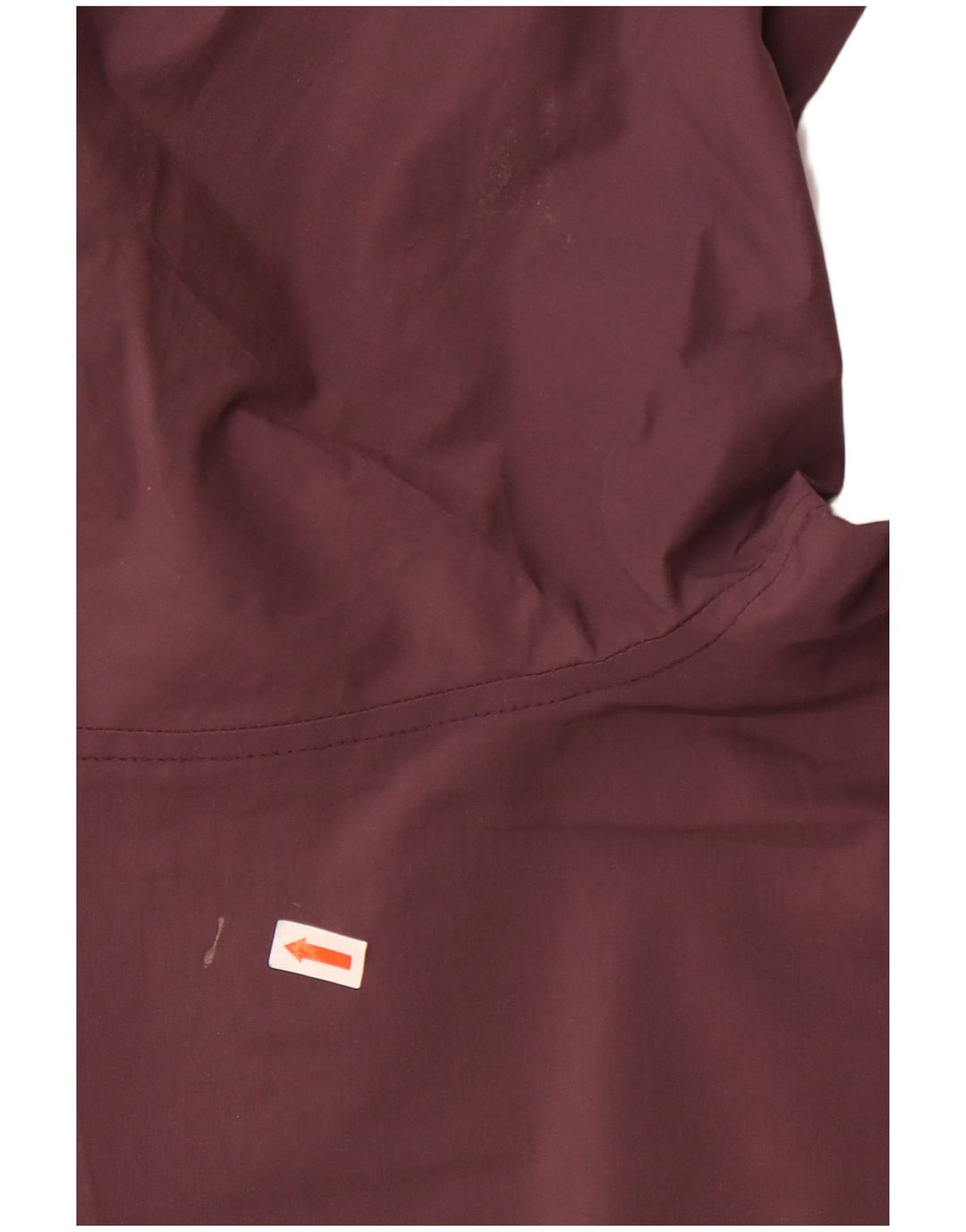 Giacca antipioggia con cappuccio da uomo Lyle & Scott UK 36 piccola in cotone bordeaux