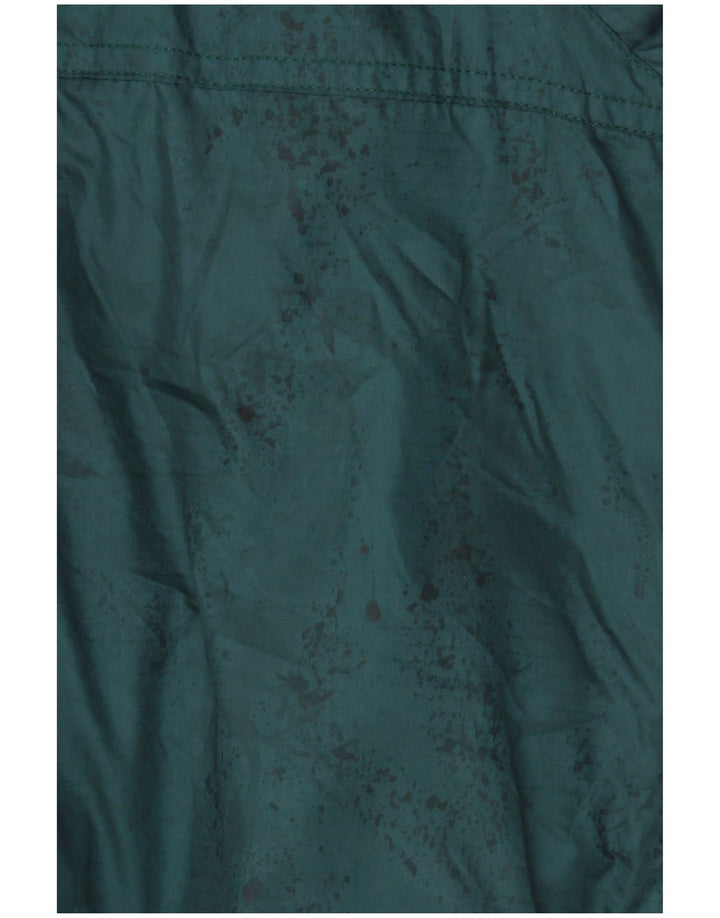 Eddie Bauer Giacca imbottita vestibilità ampia pullover da uomo UK 38 Verde medio