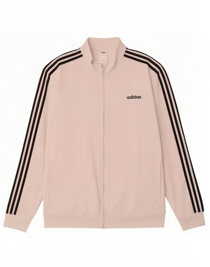 Giacca superiore della tuta da uomo Adidas 2XL poliestere bianco