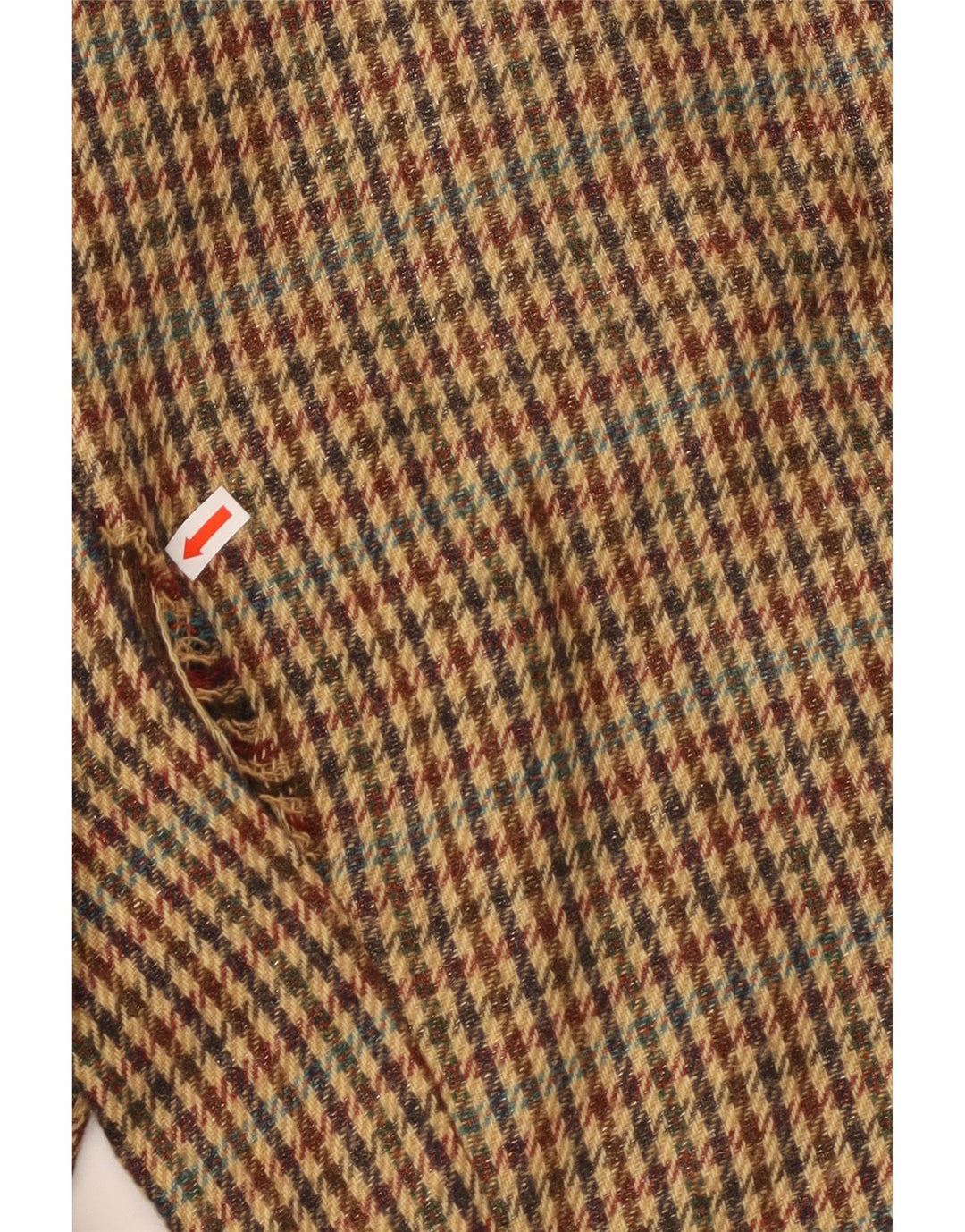 RICH & ROYAL Giacca blazer da donna a 1 bottone EU 38 pied de poule marrone medio