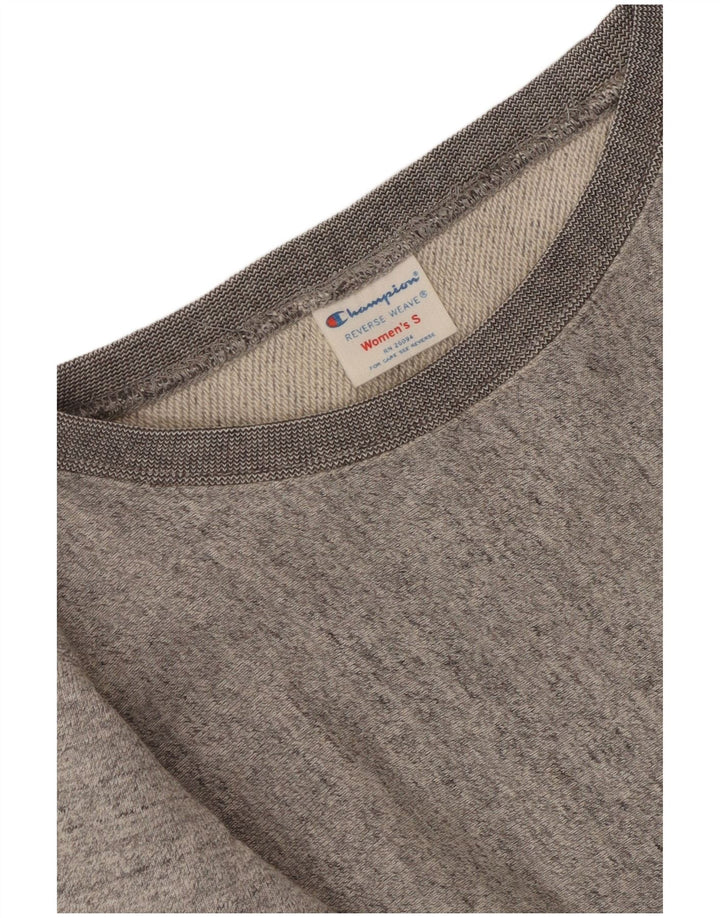 Felpa da donna Champion Jumper UK 10 Small Grey Colourblock