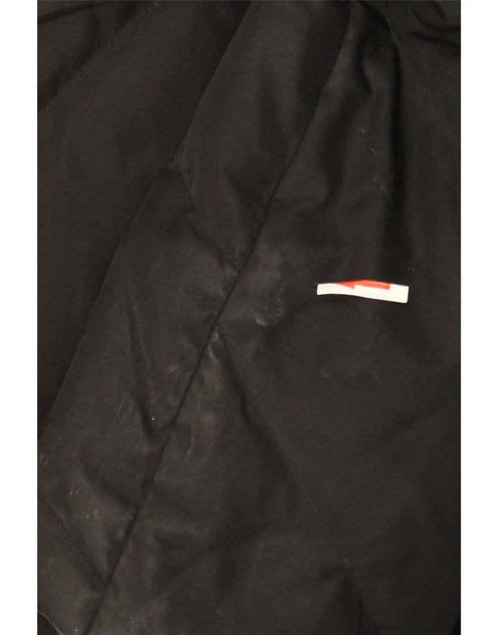 Cappotto imbottito con cappuccio da donna Per Una UK 16 grande poliestere nero