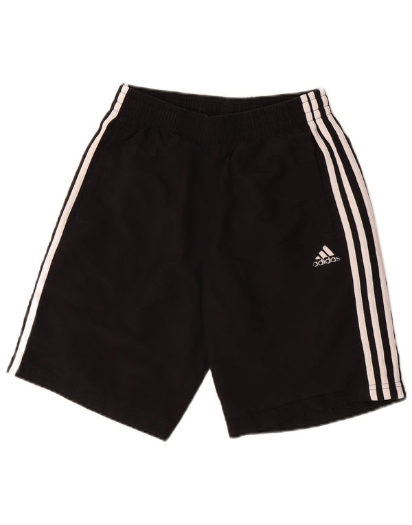 Pantaloncini sportivi ADIDAS da bambino 13-14 anni in poliestere nero