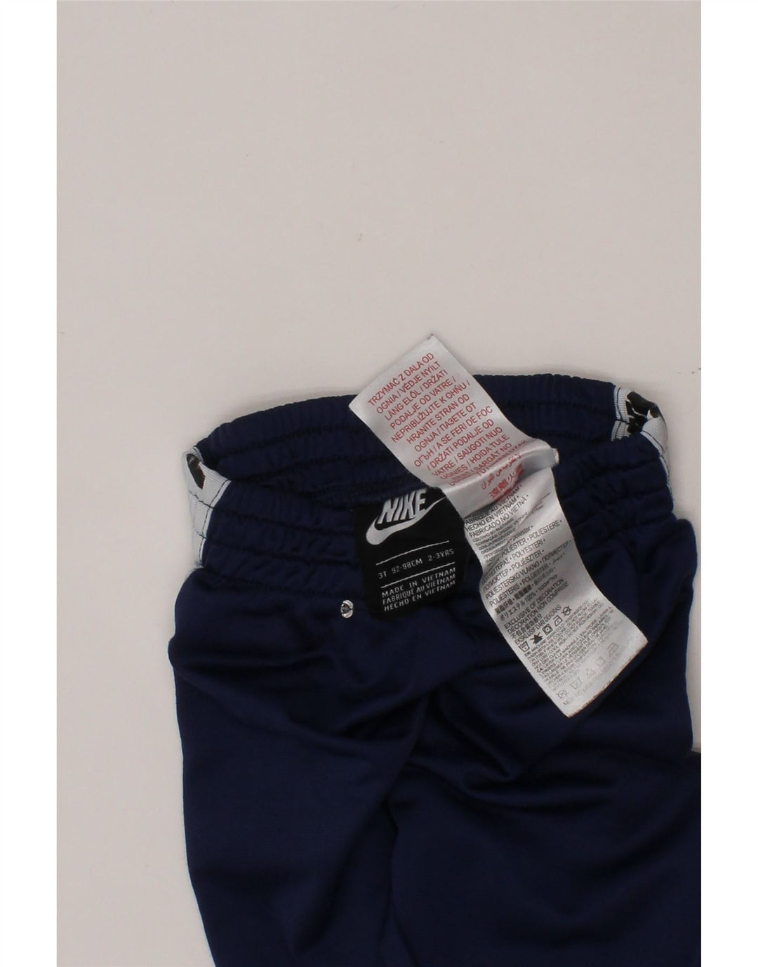 NIKE Pantaloni da tuta da ragazzo Joggers 2-3 anni Blu navy Colourblock