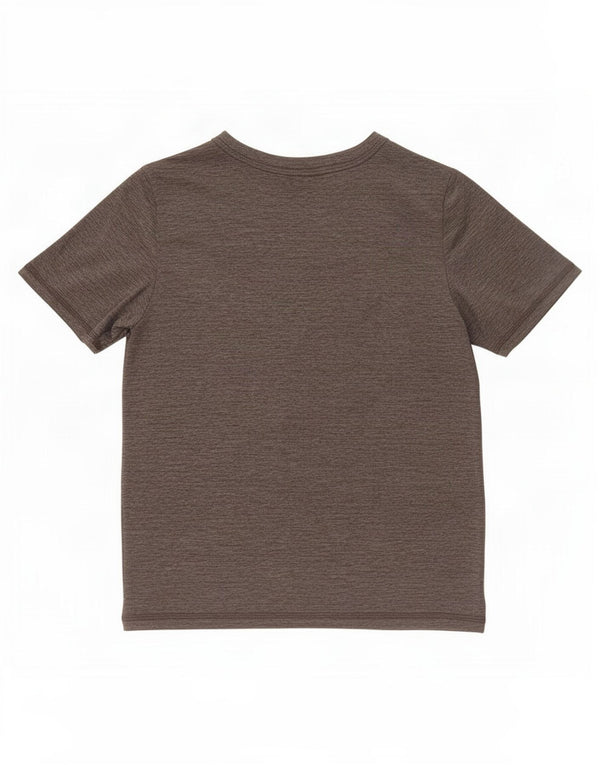 T-shirt grafica Adidas da bambino con vestibilità regolare, 9-10 anni, piccola, in poliestere grigio