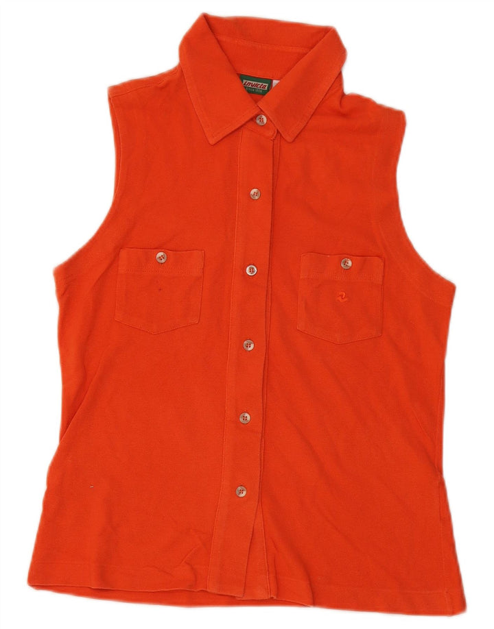 Camicia senza maniche da donna Invicta UK 10 Small Arancione