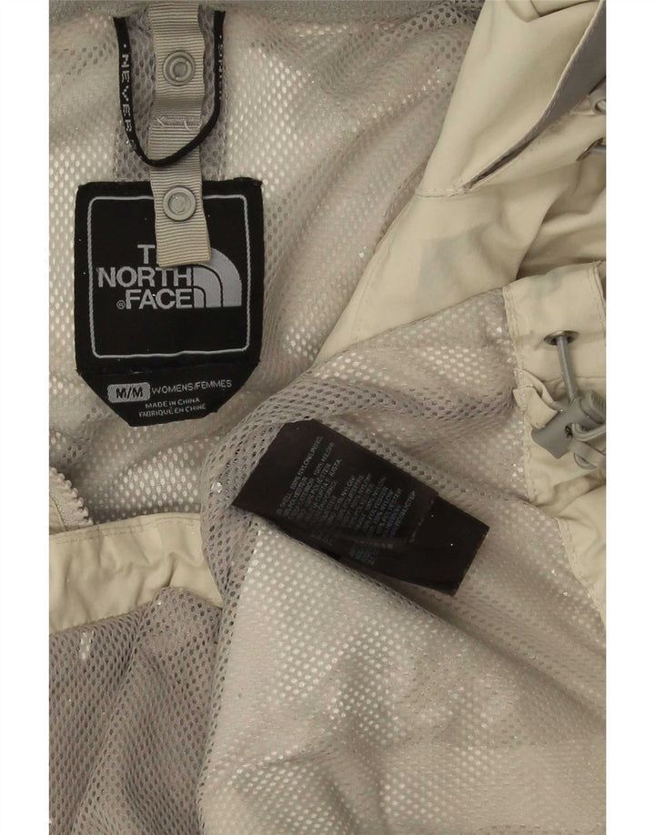 Giacca antipioggia con cappuccio da donna The North Face UK 14 Nylon verde medio
