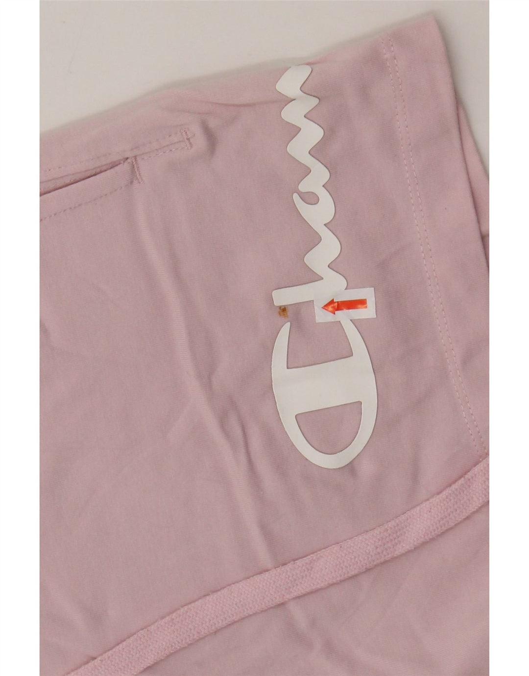 Pantaloncini sportivi grafici da donna Champion UK 12 cotone rosa medio