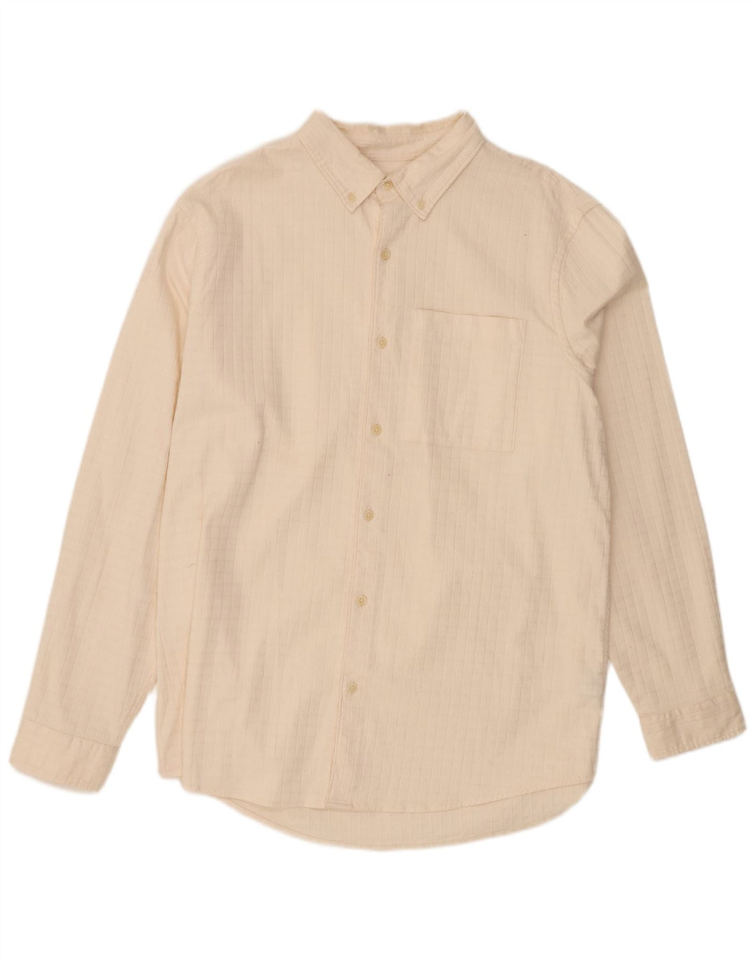 Camicia da uomo Marks & Spencer XL in cotone beige