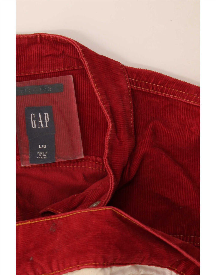 Giacca in velluto a coste da donna Gap UK 16 Large Rossa