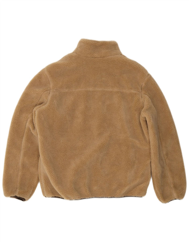 Giacca in pile Zara da uomo UK 38 Poliestere beige medio