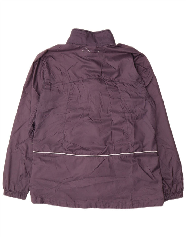Giacca antipioggia NIKE da donna US 8/10 poliestere viola medio