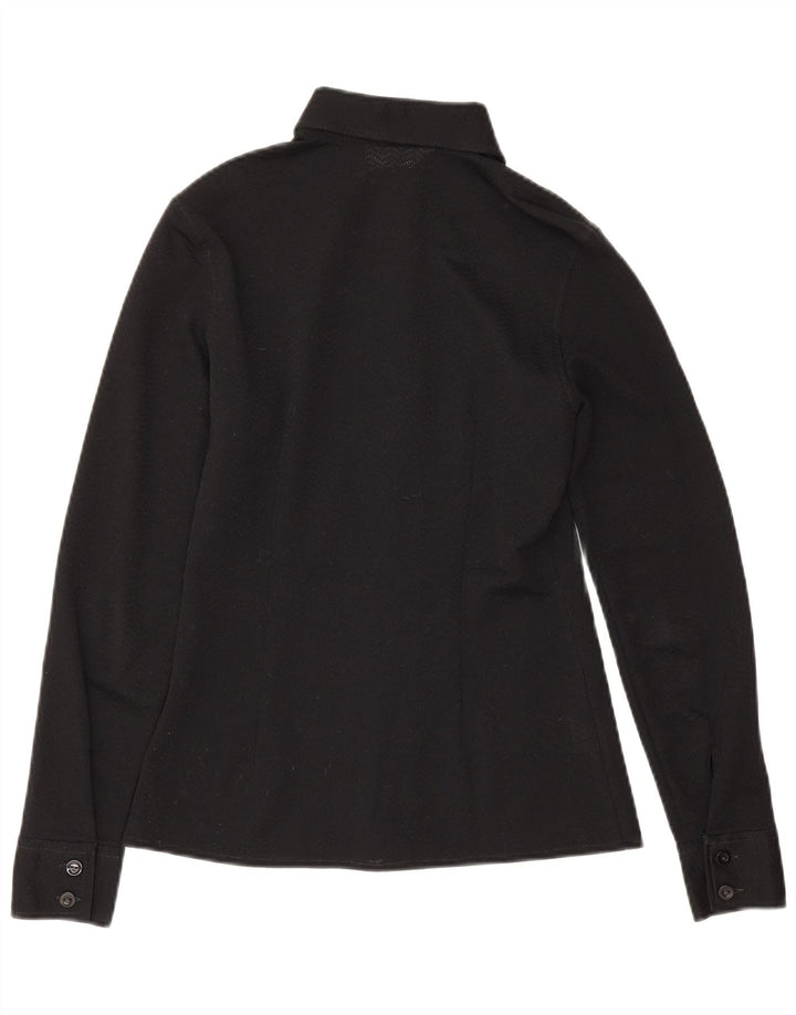 Camicetta da donna Stefanel UK 10 piccola poliestere nera