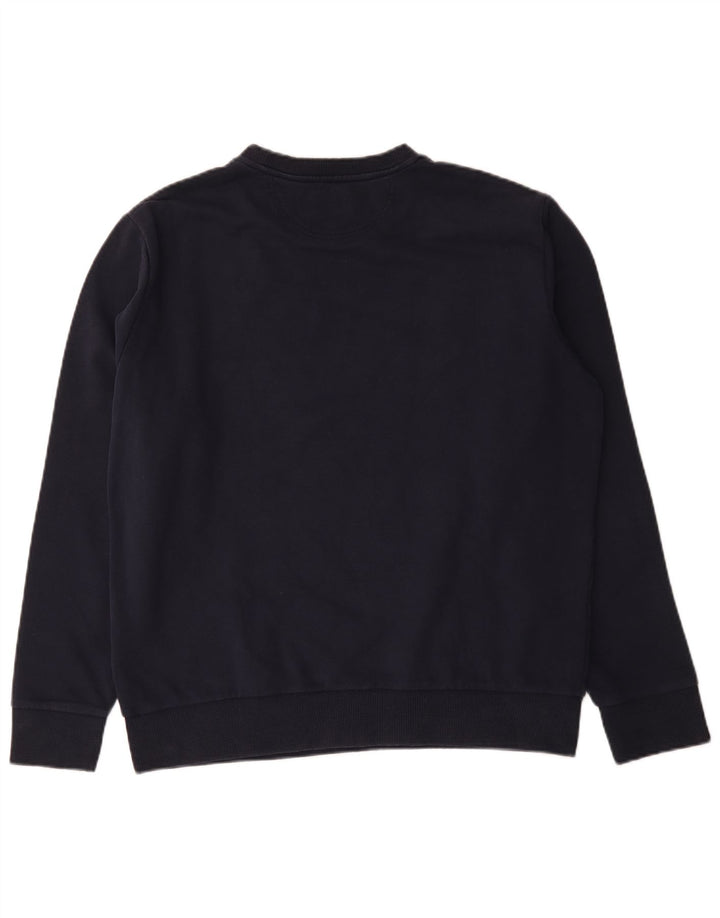 Timberland Felpa da uomo Maglione grande in cotone blu navy