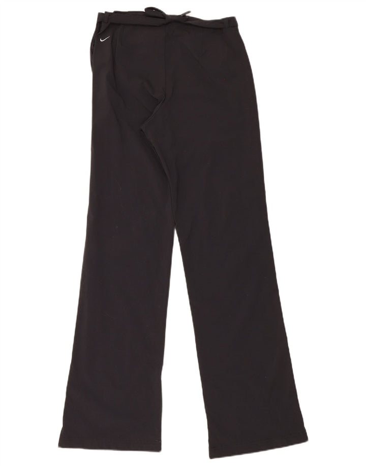 Pantaloni della tuta da donna Nike UK 8/10 piccoli in nylon nero