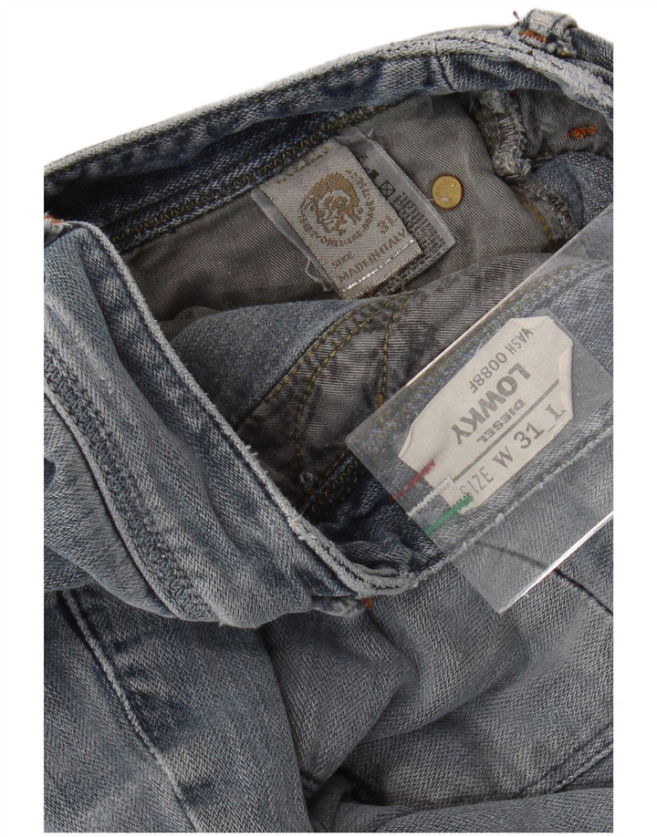 DIESEL Jeans dritti Lowky da uomo W31 L32 cotone blu