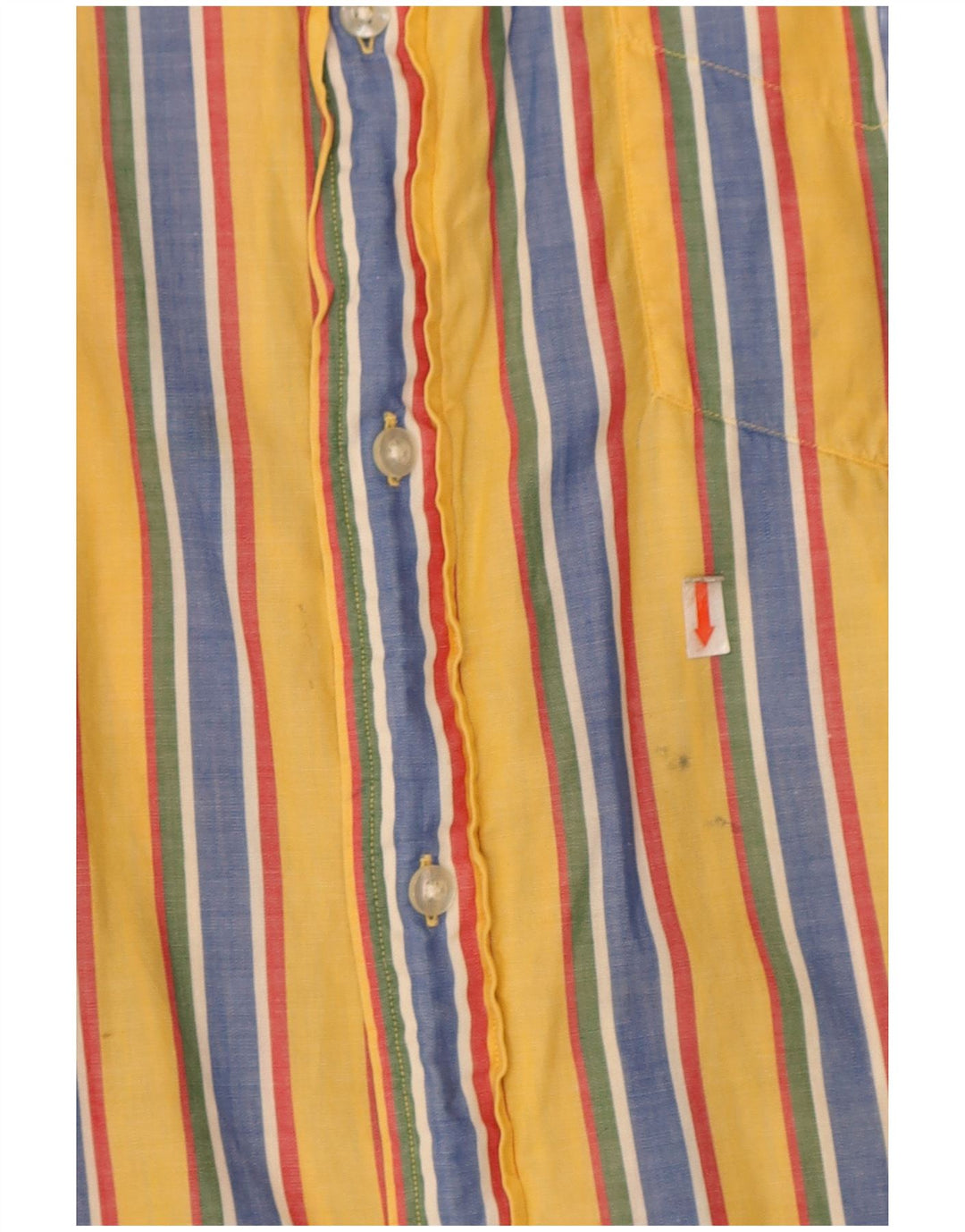 Gant Camicia da uomo a righe grandi multicolori