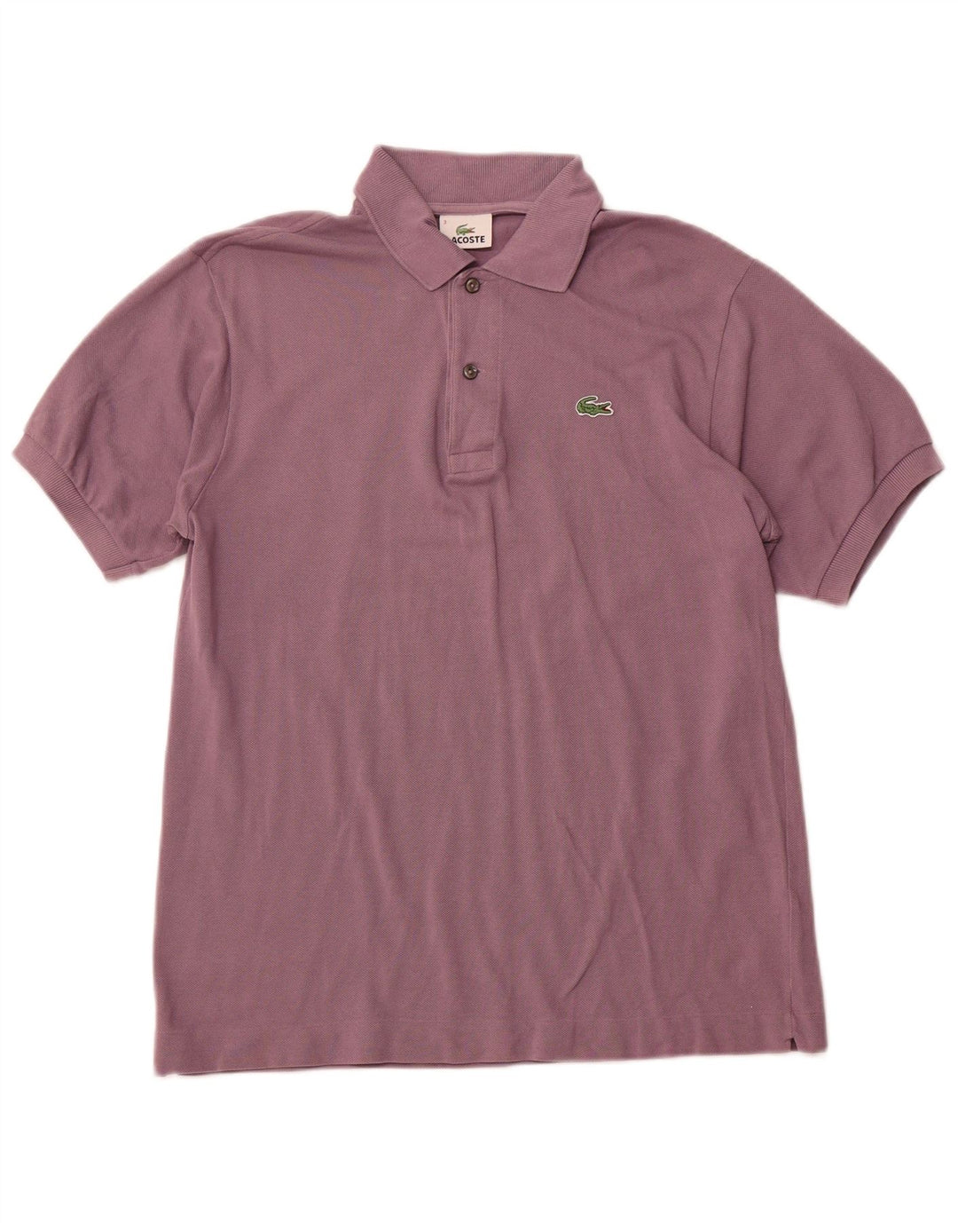 Polo da uomo LACOSTE taglia 3 piccola in cotone viola