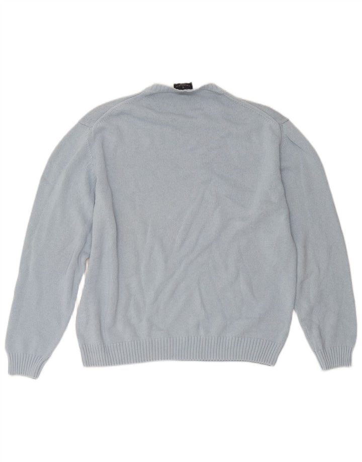 Maglione Maglione Girocollo Uomo Trussardi Large Blu